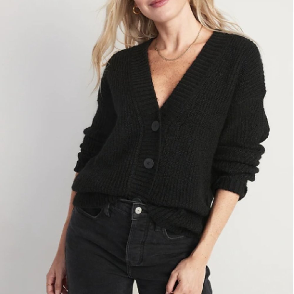 COPY - NWT Old Navy Cozy Shaker-Stitch Cardigan Sweater for Women size Small